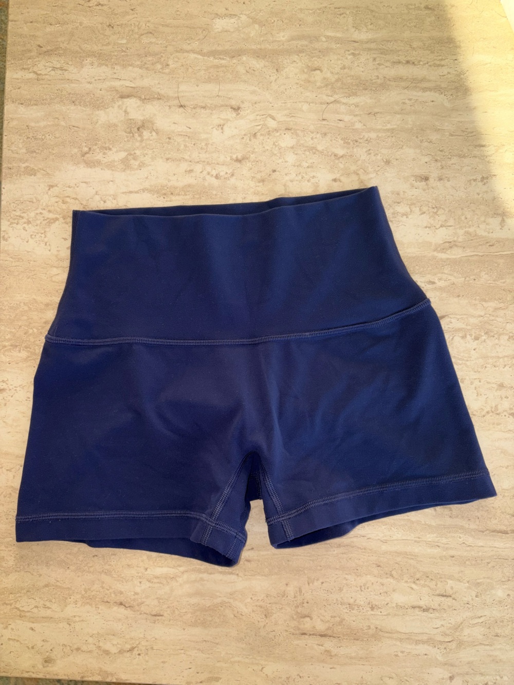 BUTTER Cheeky Hi-Rise 3” Short” - Harbour Navy colour